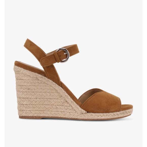 Prada Camel Suede Espadrille Wedge, 95mm Size 36 EUR / 6.5 US - Picture 2 of 9